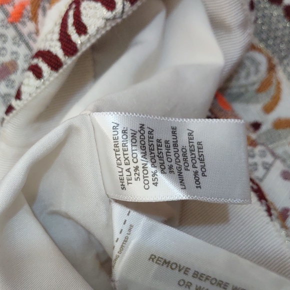 SLIGHTLY USED LOFT PATTERN SKIRT SIZE 6 - Picture 9 of 11